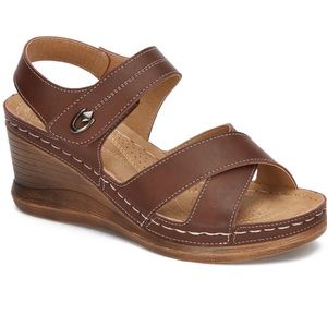ANDREA Leather sandals